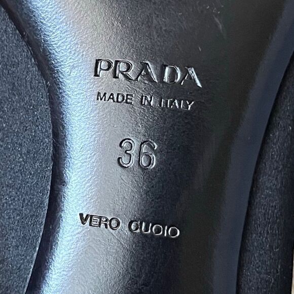 PRADA Silk Flats  - Picture 6 of 7